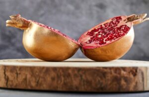 Rosh hashanah - jewish New Year holiday concept. Traditional symbols